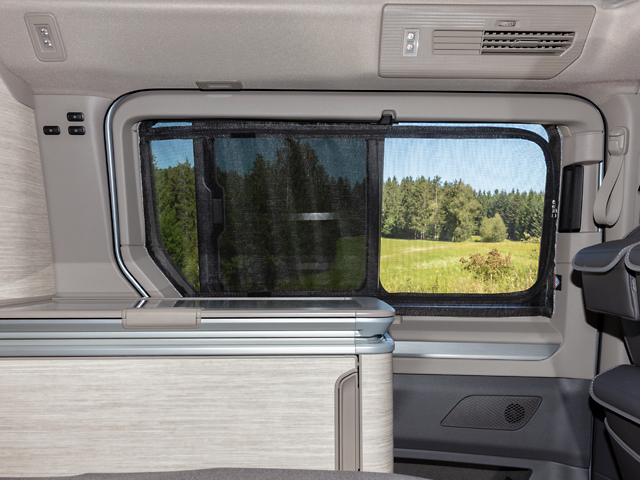 FLYOUT mosquitera ventana corredera izquierda VW T7 California