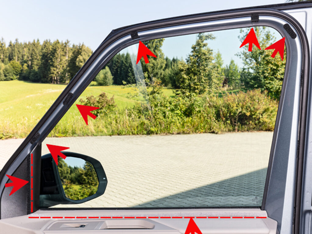 ISOLITE Extreme Vitres de cabine VW T7 California Multivan Set
