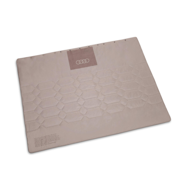Audi Outdoordecke orange hellbraun Freizeitdecke Outdoor