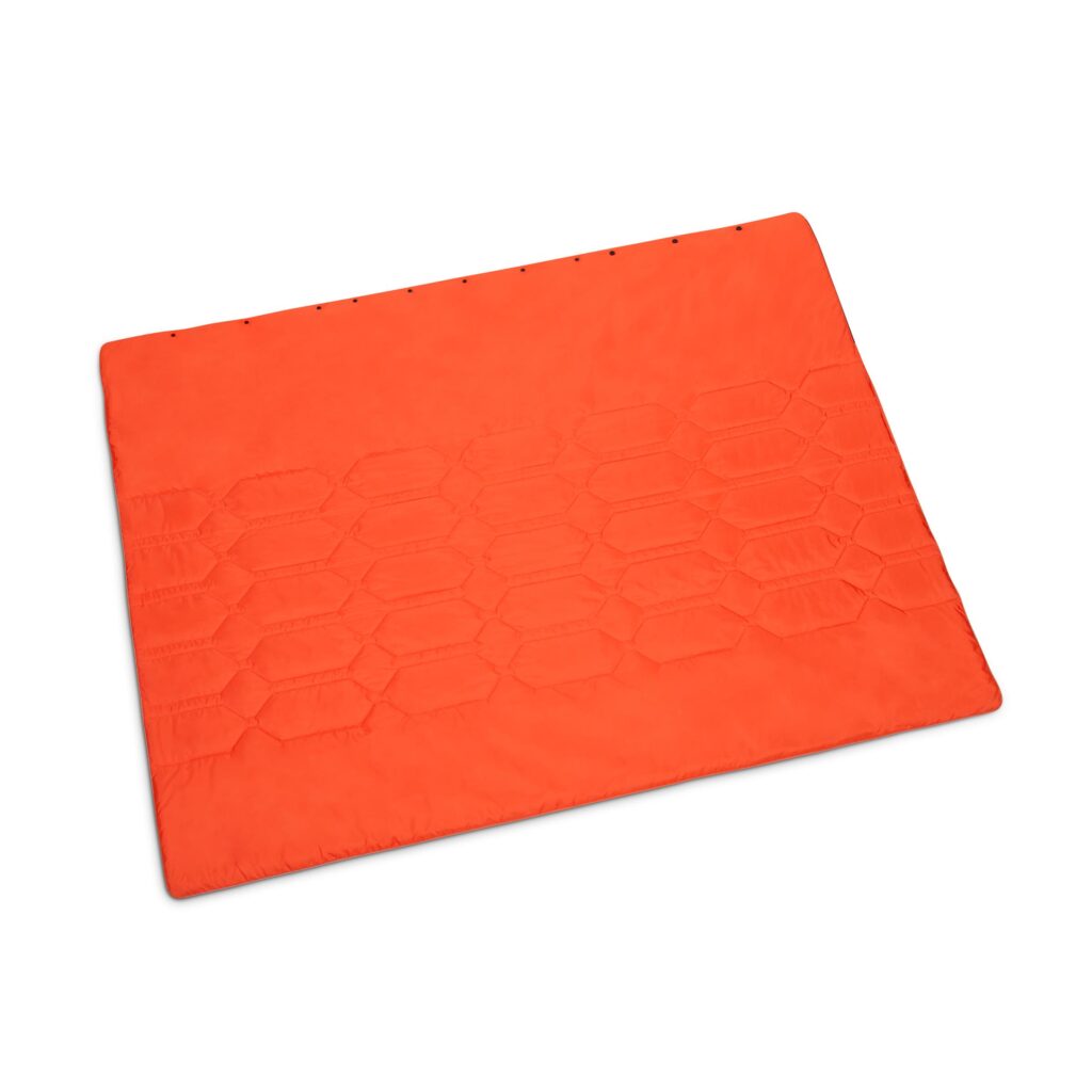 Audi Outdoordecke orange hellbraun Freizeitdecke Outdoor