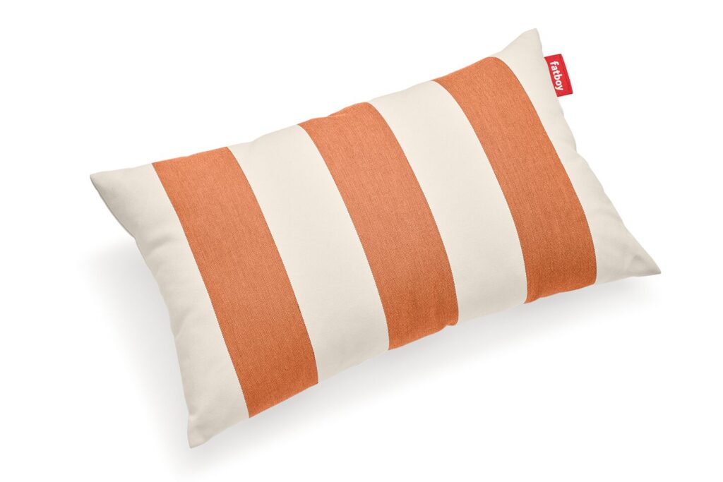 Fatboy King Pillow Stripe Orange Cream Outdoor Cushion VW Camper