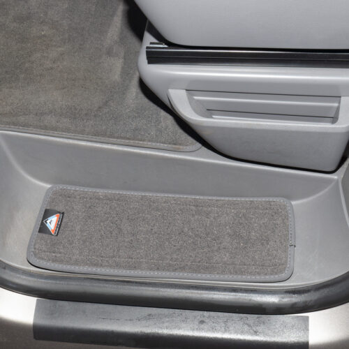 BRANDRUP Velour Carpet Set for Driver's Cab and Running Boards, Palladium, VW T6.1 California