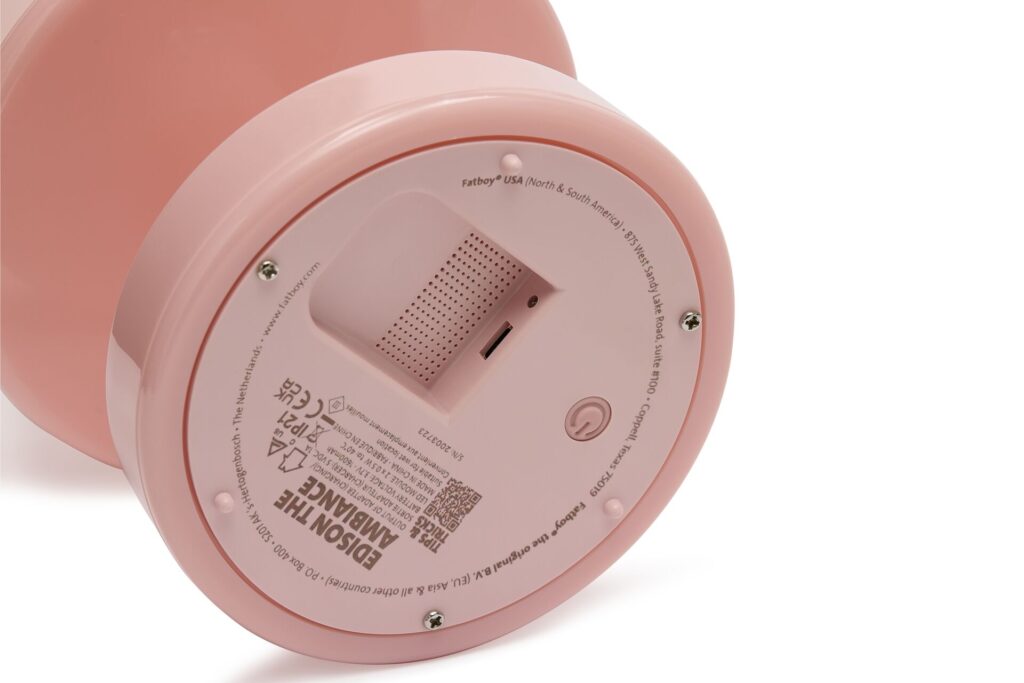 Fatboy Edison The Ambiance Soft Pink Wireless LED Table Lamp