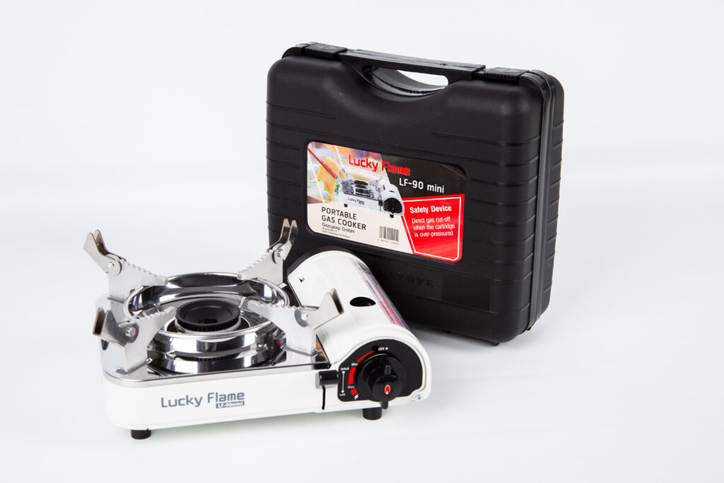 Lucky Flame LF-90 mini Gaskocher für MSF-1A 227g Kartuschen – Bild 3